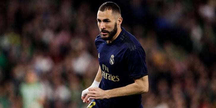 Karim Benzema of Real Karim Benzema of Real