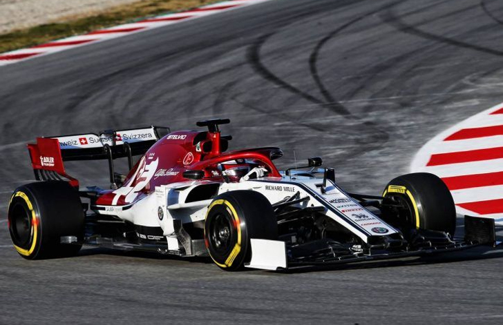 Kimi Raikkonen of Alfa Romeo.