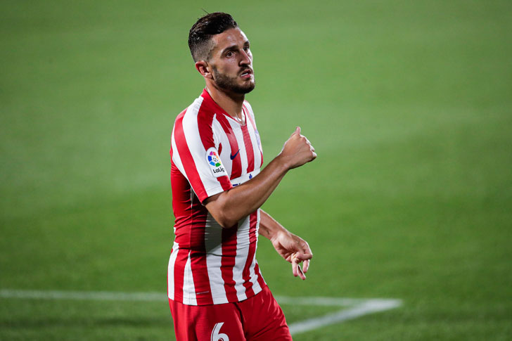Koke of Atletico Koke of Atletico