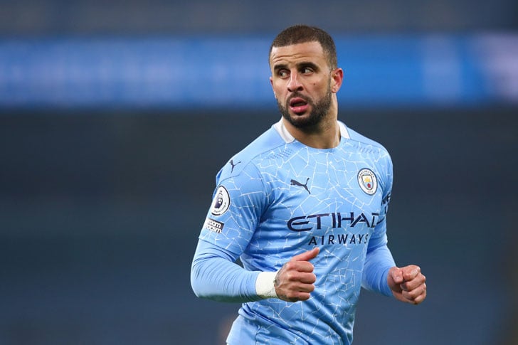 Kyle Walker of City Kyle Walker of City