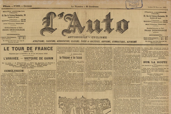 L'Auto Tour de France