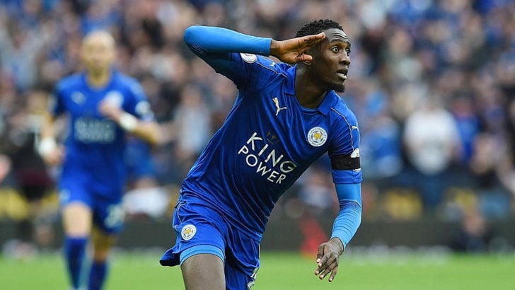 Leicester midfielder Wilfred Ndidi