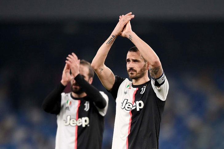 Leonardo Bonucci in action for Juventus