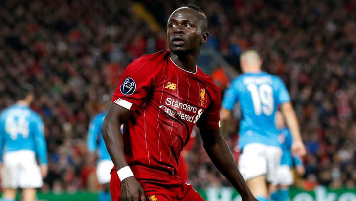 Liverpool forward Sadio Mane