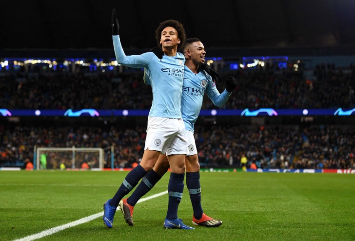 Gabriel Jesus in action for Manchester City