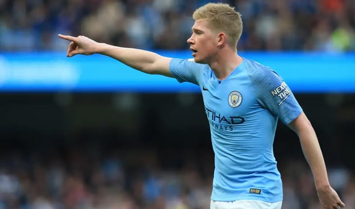 Manchester City midfielder Kevin De Bruyne