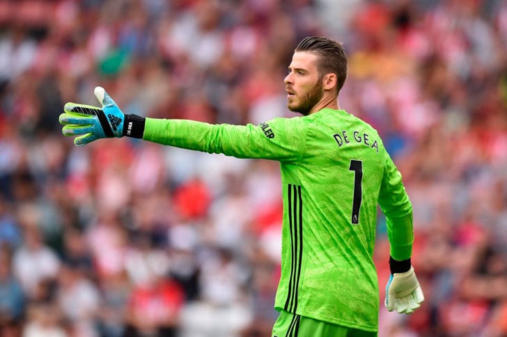 Manchester United goalkeeper David De Gea