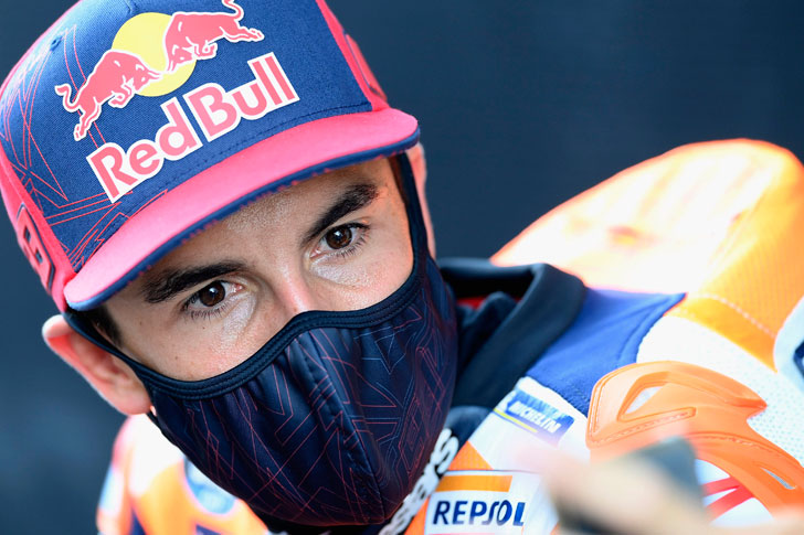 Repsol Honda rider Marc Marquez