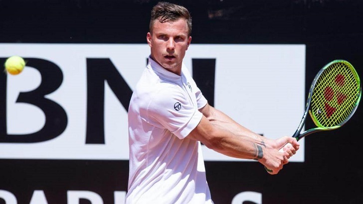 Geneva Open defending champion Marton Fucsovics