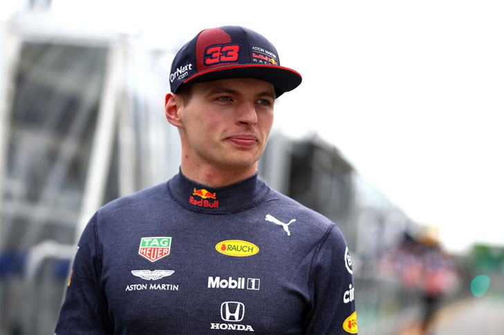 Max Verstappen of Red Bull Racing-Honda Max Verstappen of Red Bull Racing-Honda
