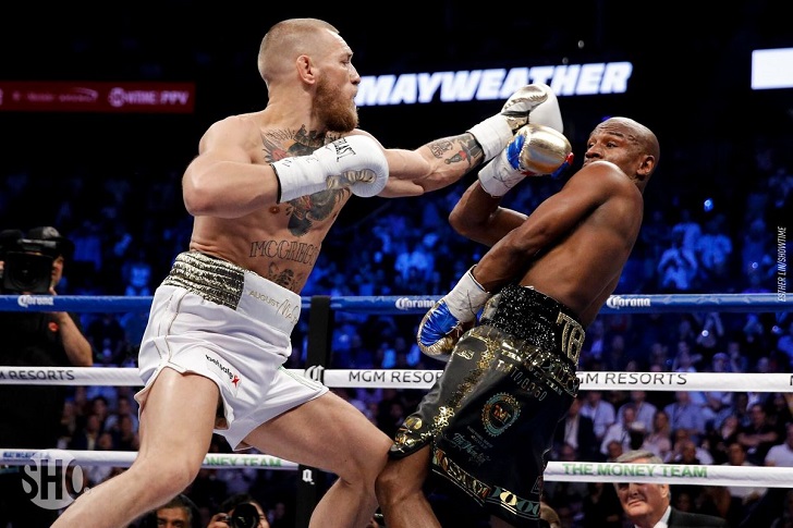 McGregor vs Mayweather in the Money Fight
