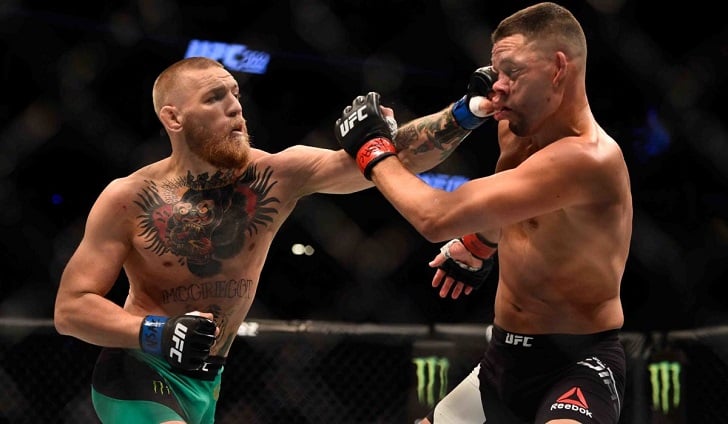 Conor McGregor v Nate Diaz