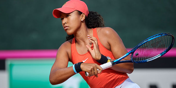 Japanese tennis player Naomi Osaka