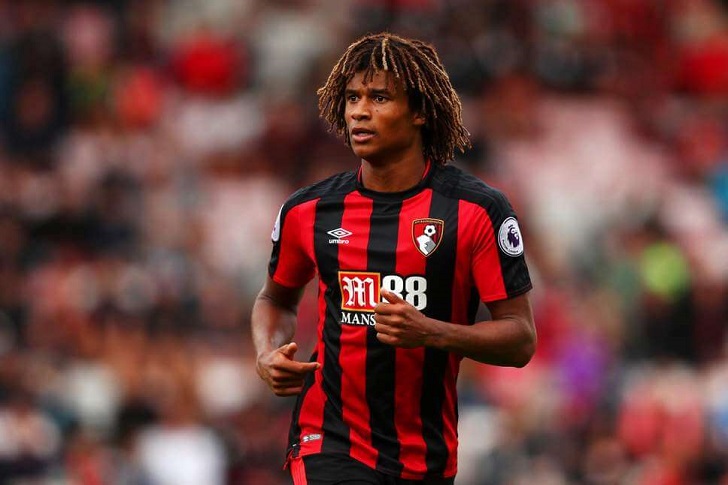 Nathan Ake in action for Bournemouth