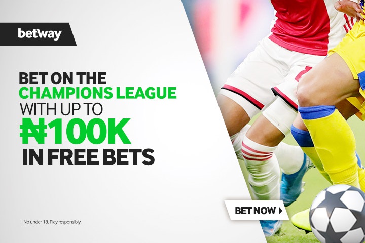 Bet on  Champions league at Betway Nigeria