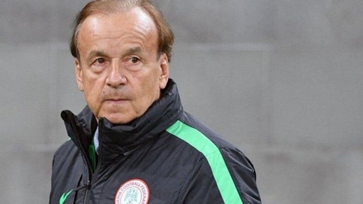 Nigeria head coach Gernot Rohr