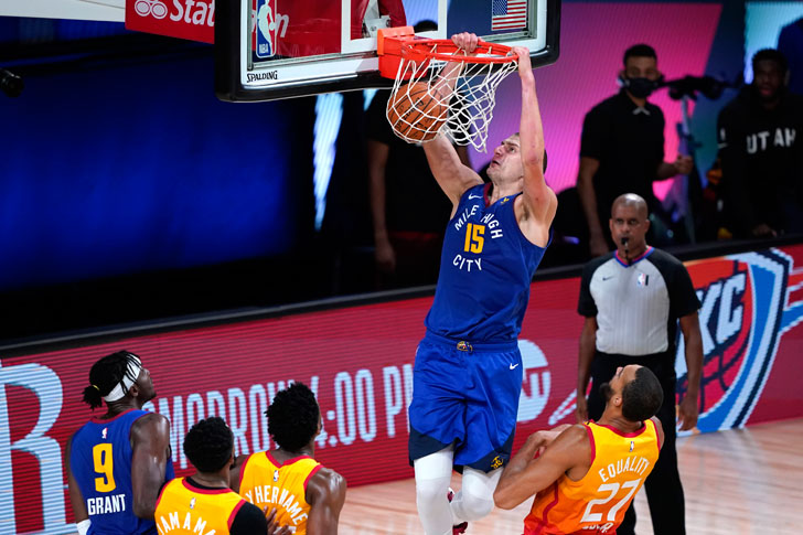 Denver Nuggets center Nikola Jokic Denver Nuggets center Nikola Jokic