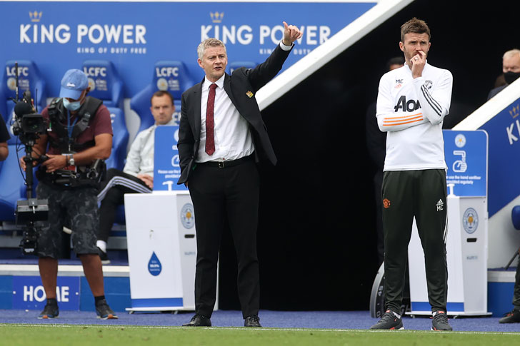 Ole Gunnar Solskjaer - United manager Ole Gunnar Solskjaer - United manager