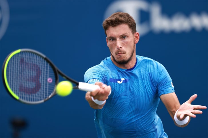 Pablo Carreno Busta in action