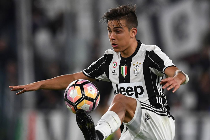 Paulo Dybala in action for Juventus