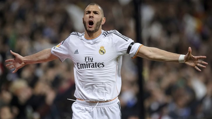 Real Madrid forward Karim Benzema