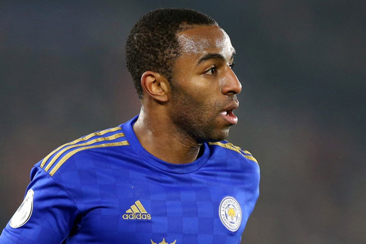 Ricardo in action for Leicester Ricardo in action for Leicester