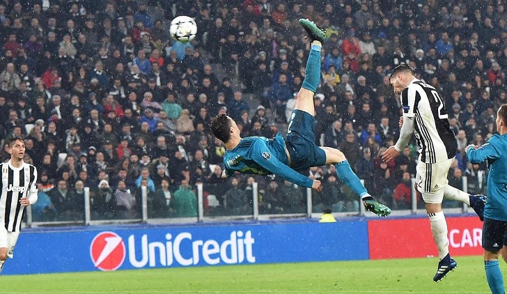 Cristiano Ronaldo overhead kick