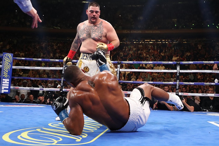 Andy Ruiz knocks out Anthony Joshua