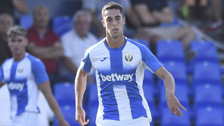 Sabin in action for Leganes Sabin in action for Leganes