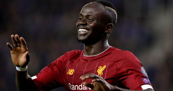 Liverpool forward Sadio Mane