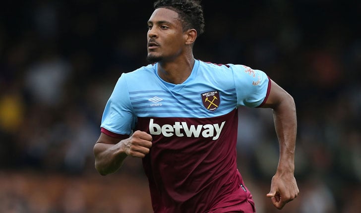 Sebastian Haller in action for West Ham