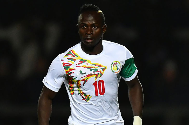 Senegal striker Sadio Mane