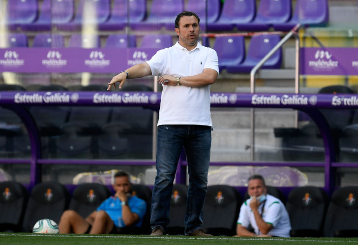 Sergio Gonzalez - Valladolid manager