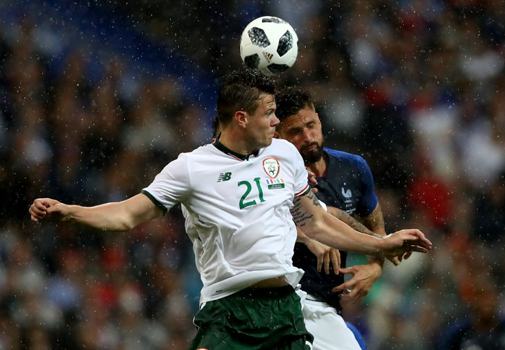 Shane Long of Ireland