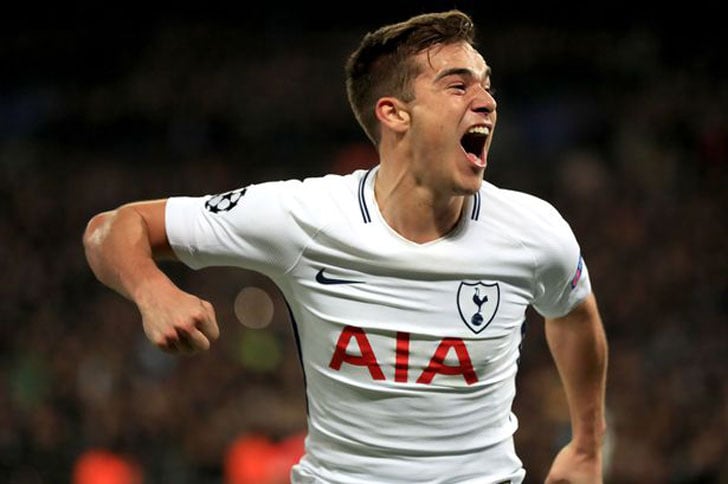 Spurs midfielder Harry Winks