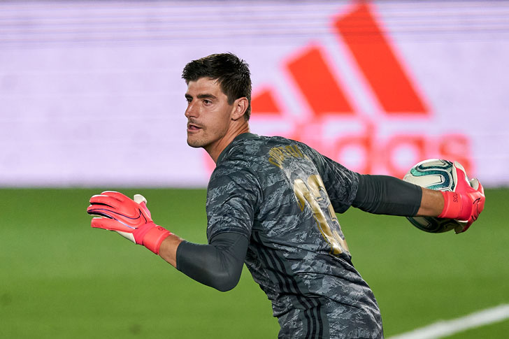 Thibaut Courtois of Madrid Thibaut Courtois of Madrid