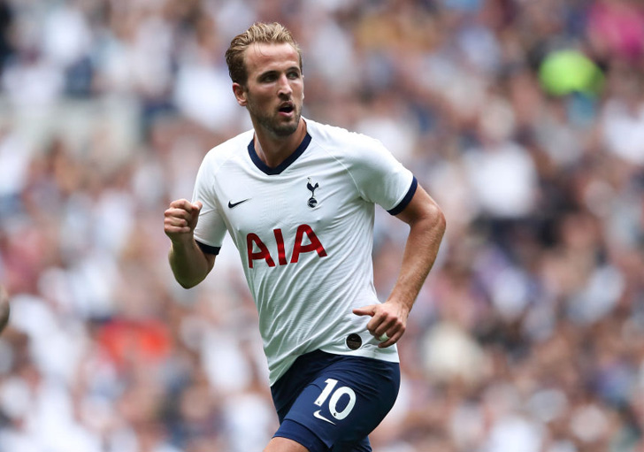 Harry Kane in action for Tottenham Hotspur