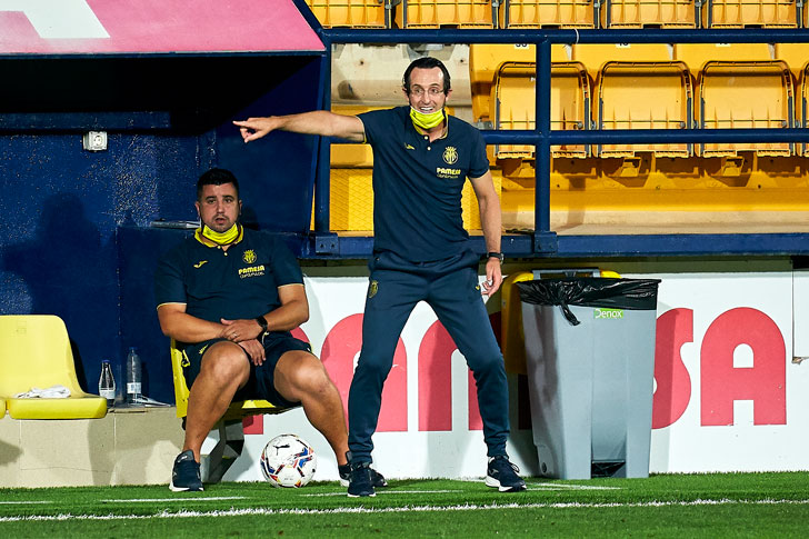 Unai Emery - Villarreal manager Unai Emery - Villarreal manager