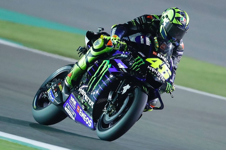 Valentino Rossi of Yamaha.