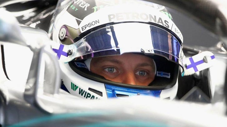 Valtteri Bottas of Mercedes.