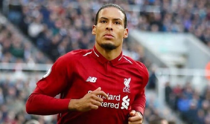 Liverpool defender Virgil van Dijk.