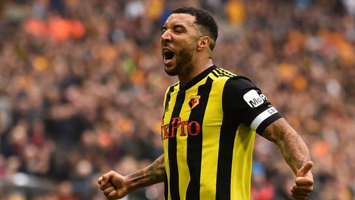 Watford forward Troy Deeney