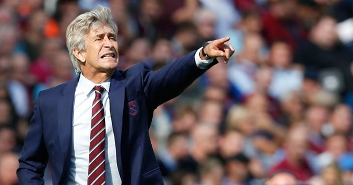 West Ham manager Manuel Pellegrini