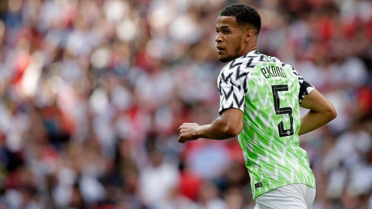 William Troost-Ekong in action for Nigeria