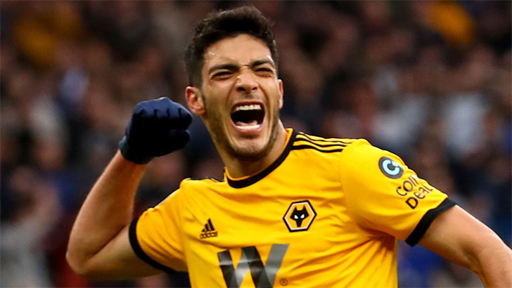 Wolverhampton forward Raul Jimenez