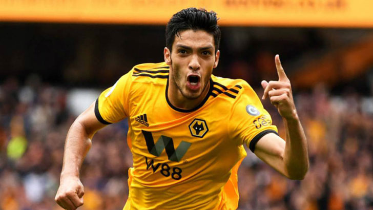 Wolverhampton striker Raul Jimenez