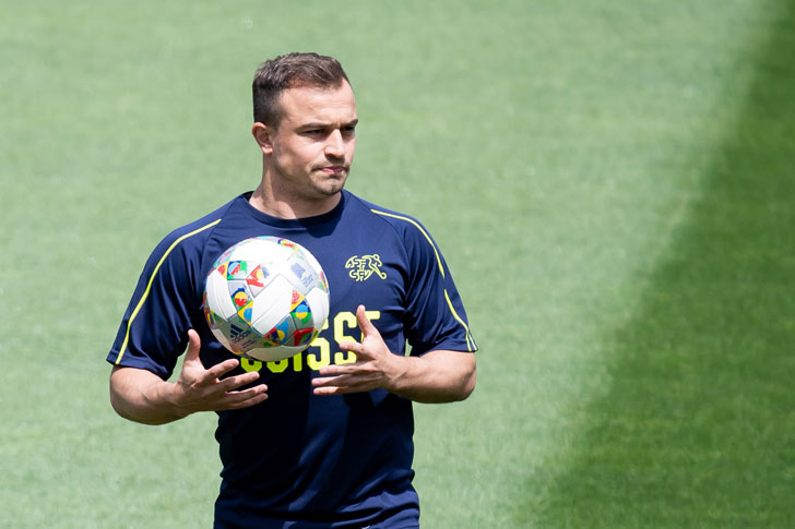 Xherdan Shaqiri of Switzerland