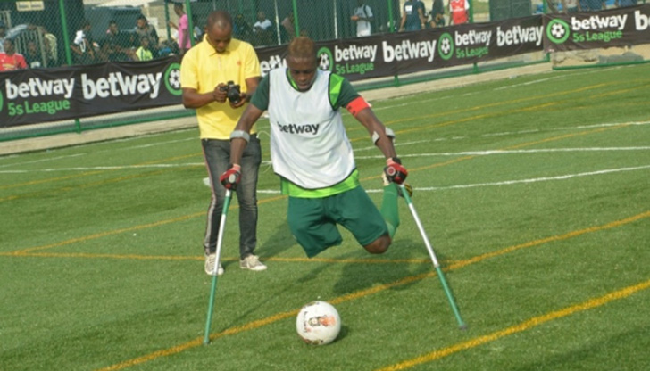 Betway Donates Soccer Kit To Nigerian National Amputee Football Team