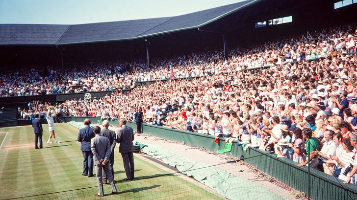 Wimbledon attendance