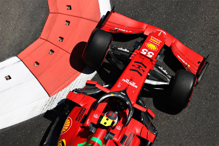 Ferrari driver Carlos Sainz Ferrari driver Carlos Sainz